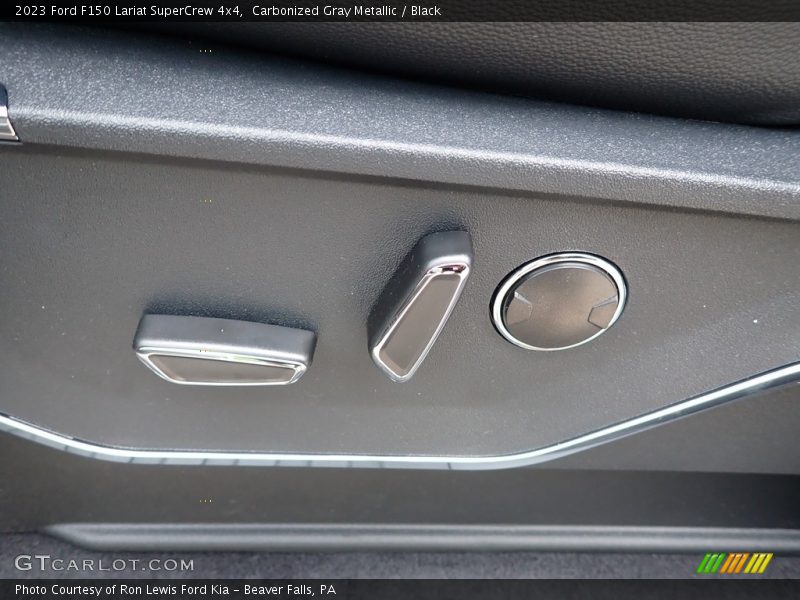 Carbonized Gray Metallic / Black 2023 Ford F150 Lariat SuperCrew 4x4