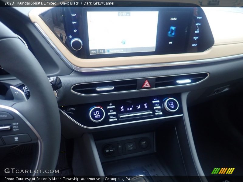 Onyx Black / Dark Gray/Camel 2023 Hyundai Sonata Limited