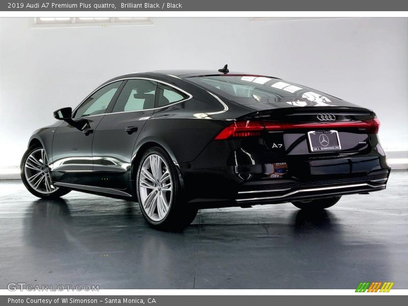 Brilliant Black / Black 2019 Audi A7 Premium Plus quattro