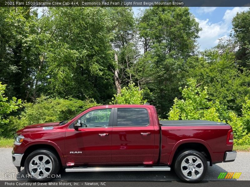  2021 1500 Laramie Crew Cab 4x4 Delmonico Red Pearl