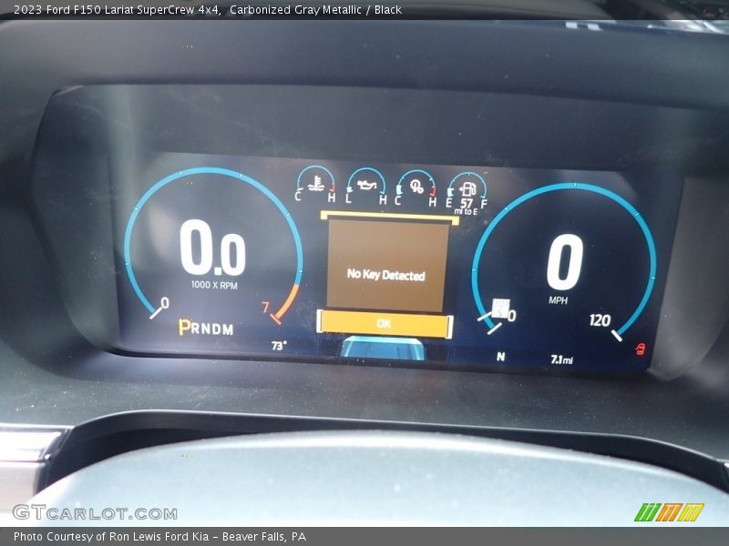 Carbonized Gray Metallic / Black 2023 Ford F150 Lariat SuperCrew 4x4