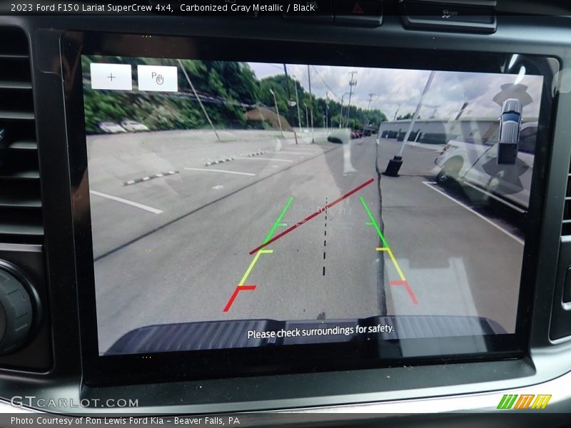 Carbonized Gray Metallic / Black 2023 Ford F150 Lariat SuperCrew 4x4