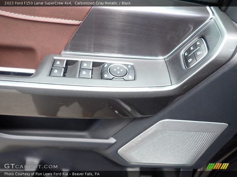 Carbonized Gray Metallic / Black 2023 Ford F150 Lariat SuperCrew 4x4