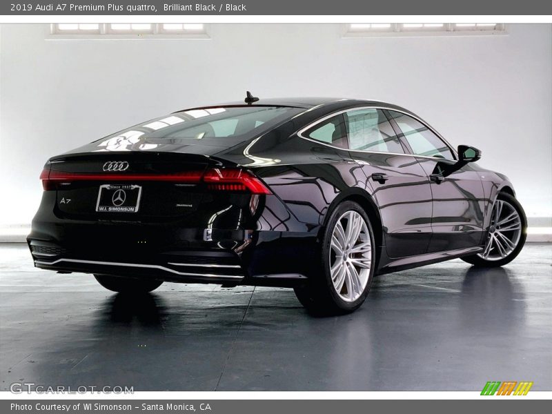 Brilliant Black / Black 2019 Audi A7 Premium Plus quattro