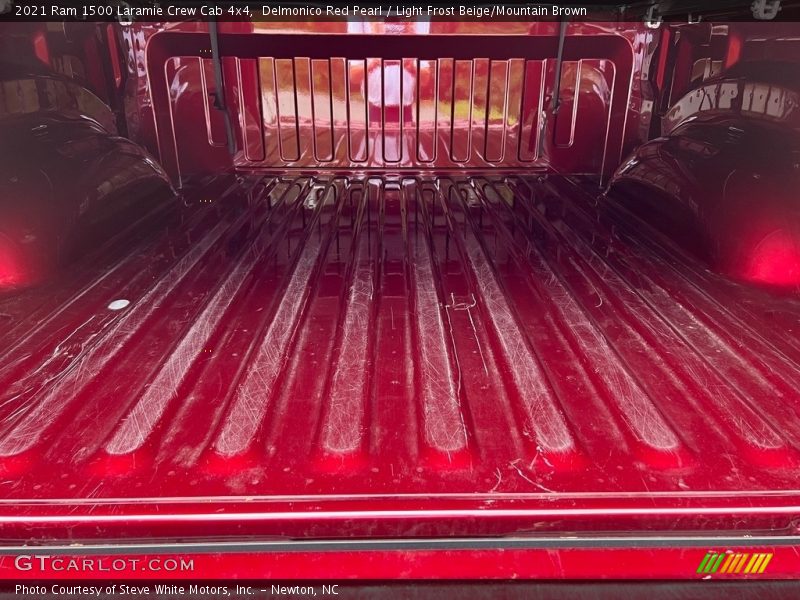 Delmonico Red Pearl / Light Frost Beige/Mountain Brown 2021 Ram 1500 Laramie Crew Cab 4x4