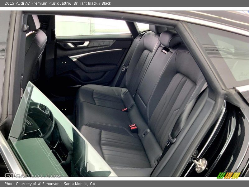 Rear Seat of 2019 A7 Premium Plus quattro