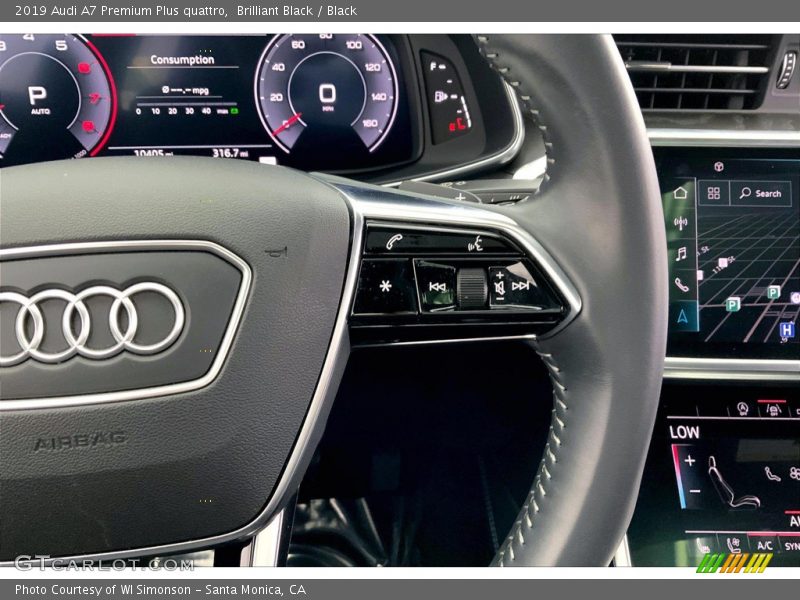  2019 A7 Premium Plus quattro Steering Wheel