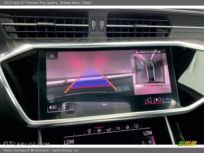 Controls of 2019 A7 Premium Plus quattro