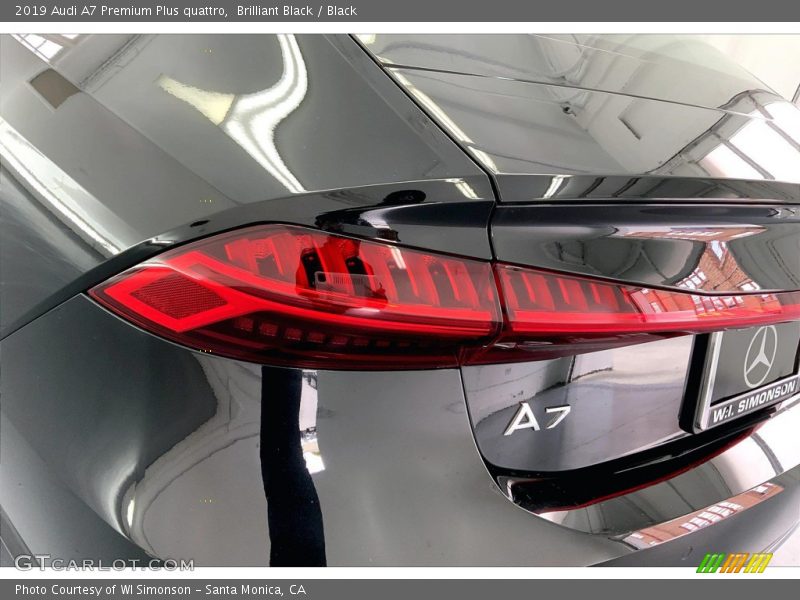 Brilliant Black / Black 2019 Audi A7 Premium Plus quattro