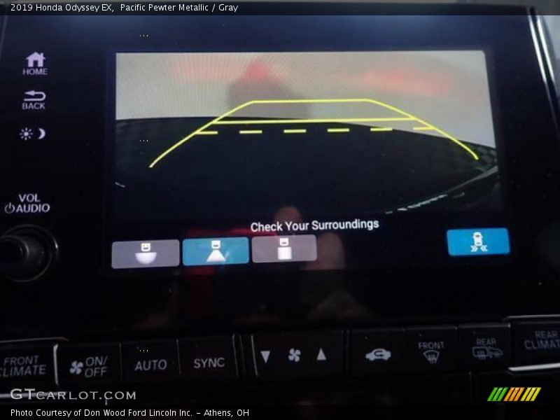 Pacific Pewter Metallic / Gray 2019 Honda Odyssey EX