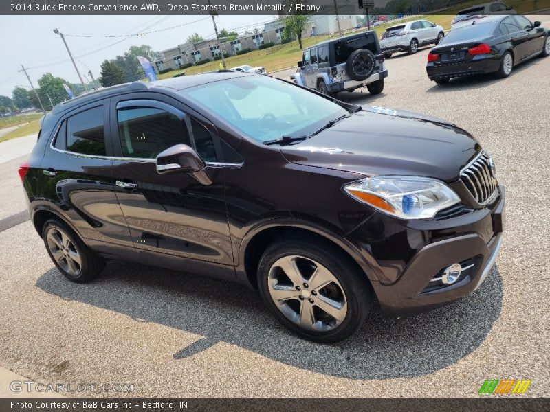 Deep Espresso Brown Metallic / Ebony 2014 Buick Encore Convenience AWD