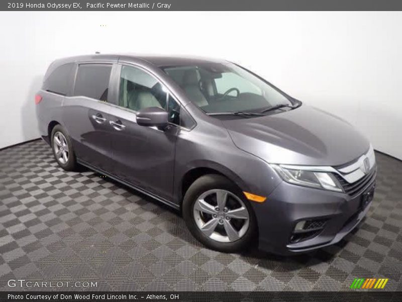 Pacific Pewter Metallic / Gray 2019 Honda Odyssey EX