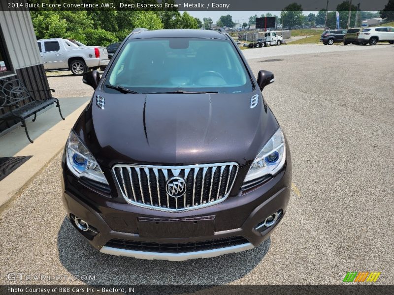 Deep Espresso Brown Metallic / Ebony 2014 Buick Encore Convenience AWD