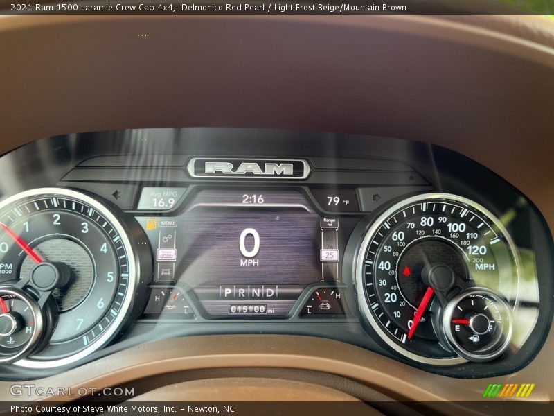  2021 1500 Laramie Crew Cab 4x4 Laramie Crew Cab 4x4 Gauges