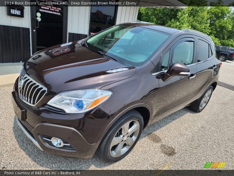 Deep Espresso Brown Metallic / Ebony 2014 Buick Encore Convenience AWD