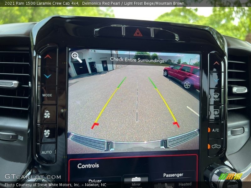 Controls of 2021 1500 Laramie Crew Cab 4x4