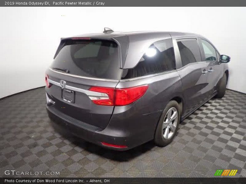 Pacific Pewter Metallic / Gray 2019 Honda Odyssey EX