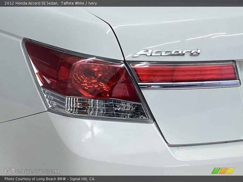 Taffeta White / Ivory 2012 Honda Accord SE Sedan