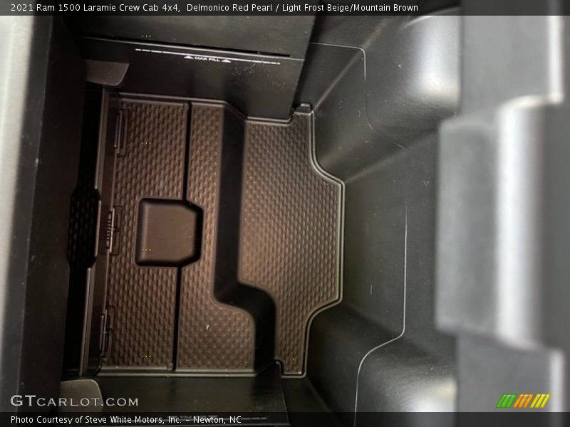 Delmonico Red Pearl / Light Frost Beige/Mountain Brown 2021 Ram 1500 Laramie Crew Cab 4x4