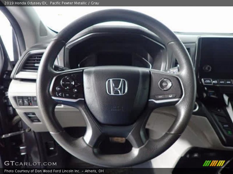 Pacific Pewter Metallic / Gray 2019 Honda Odyssey EX