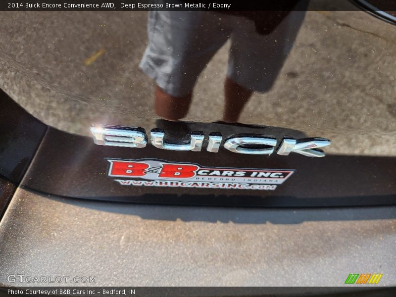 Deep Espresso Brown Metallic / Ebony 2014 Buick Encore Convenience AWD