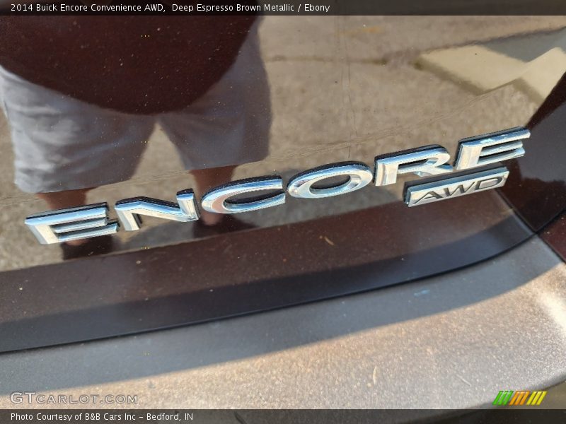Deep Espresso Brown Metallic / Ebony 2014 Buick Encore Convenience AWD