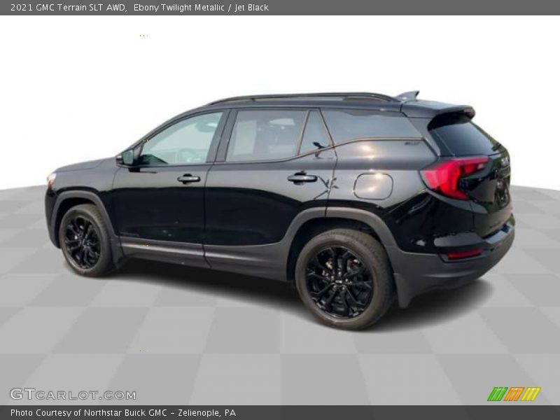 Ebony Twilight Metallic / Jet Black 2021 GMC Terrain SLT AWD