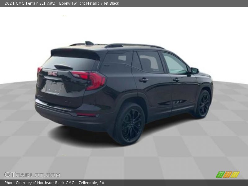 Ebony Twilight Metallic / Jet Black 2021 GMC Terrain SLT AWD