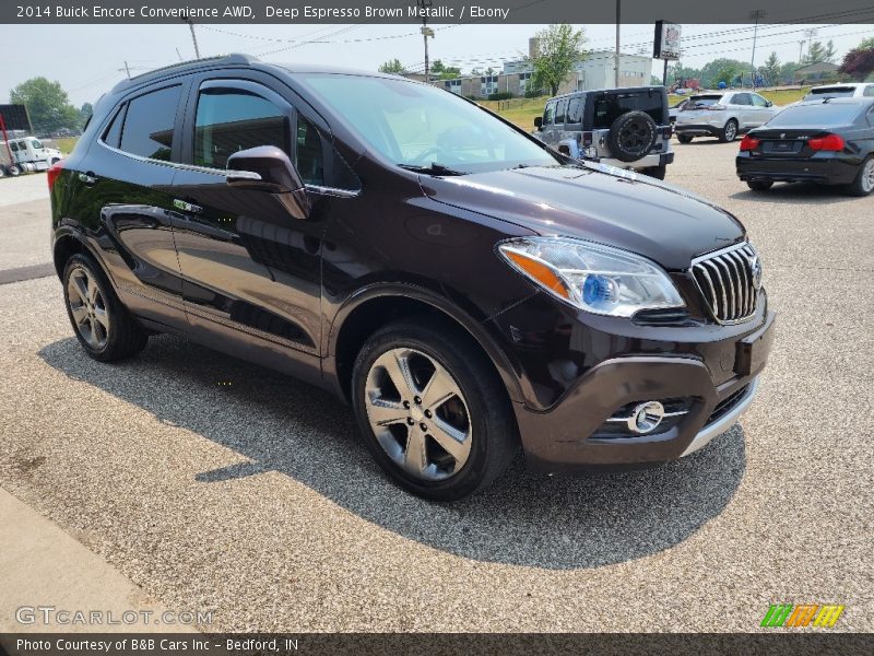 Deep Espresso Brown Metallic / Ebony 2014 Buick Encore Convenience AWD