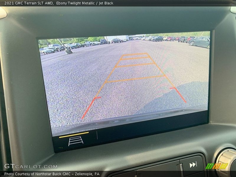 Ebony Twilight Metallic / Jet Black 2021 GMC Terrain SLT AWD