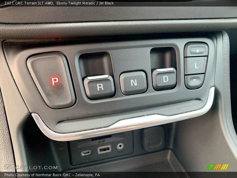 Ebony Twilight Metallic / Jet Black 2021 GMC Terrain SLT AWD