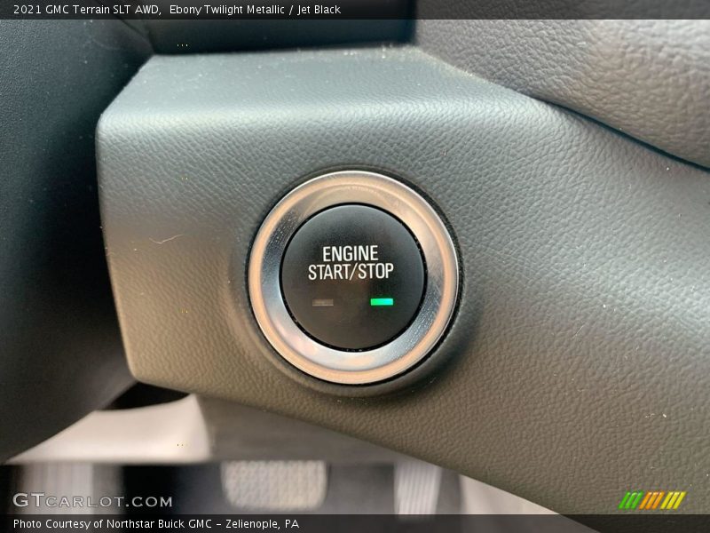 Ebony Twilight Metallic / Jet Black 2021 GMC Terrain SLT AWD