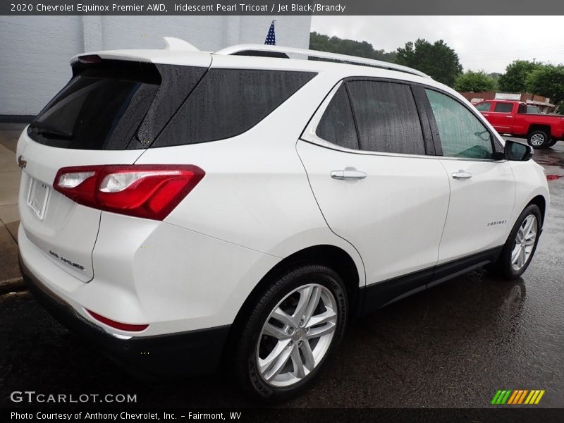 Iridescent Pearl Tricoat / Jet Black/Brandy 2020 Chevrolet Equinox Premier AWD