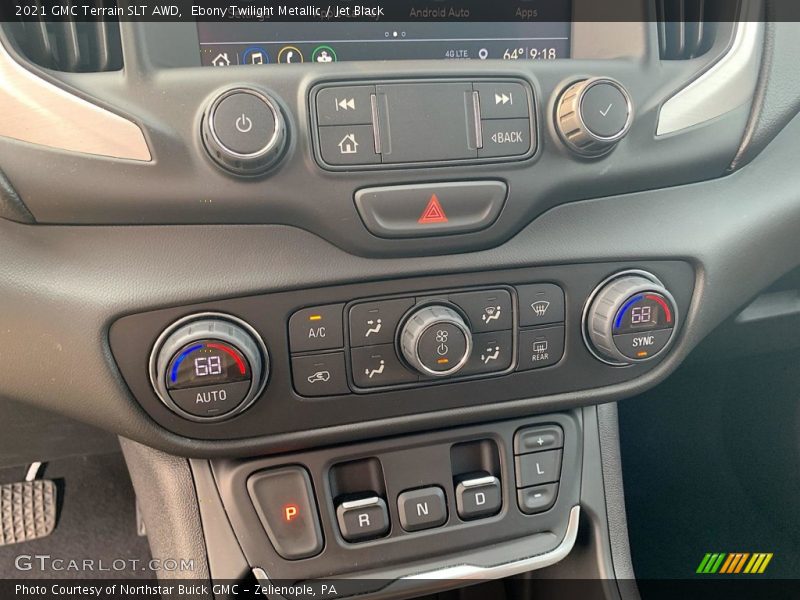 Ebony Twilight Metallic / Jet Black 2021 GMC Terrain SLT AWD