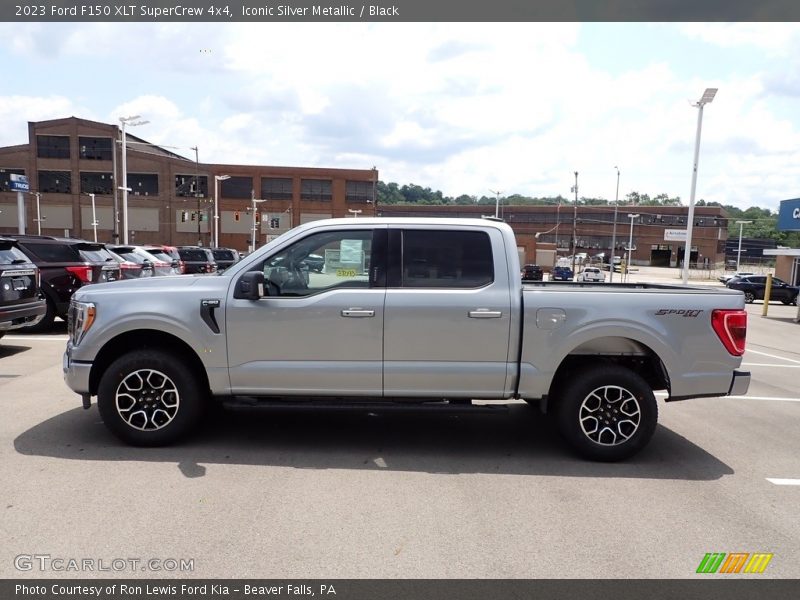  2023 F150 XLT SuperCrew 4x4 Iconic Silver Metallic