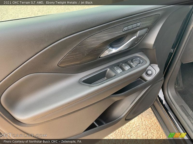 Ebony Twilight Metallic / Jet Black 2021 GMC Terrain SLT AWD