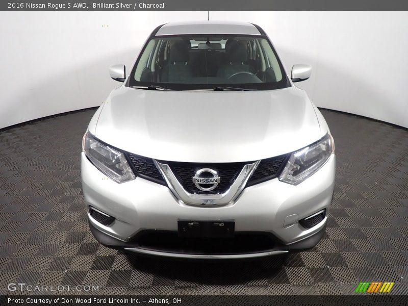 Brilliant Silver / Charcoal 2016 Nissan Rogue S AWD
