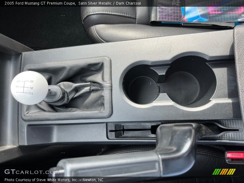 Satin Silver Metallic / Dark Charcoal 2005 Ford Mustang GT Premium Coupe