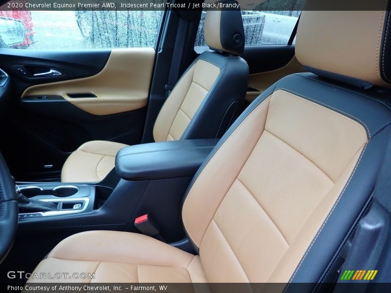 Iridescent Pearl Tricoat / Jet Black/Brandy 2020 Chevrolet Equinox Premier AWD