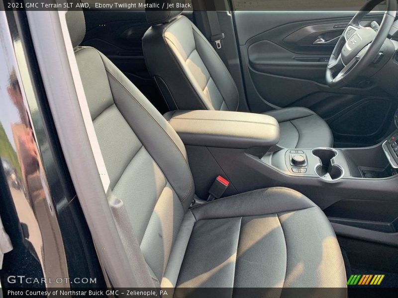 Ebony Twilight Metallic / Jet Black 2021 GMC Terrain SLT AWD