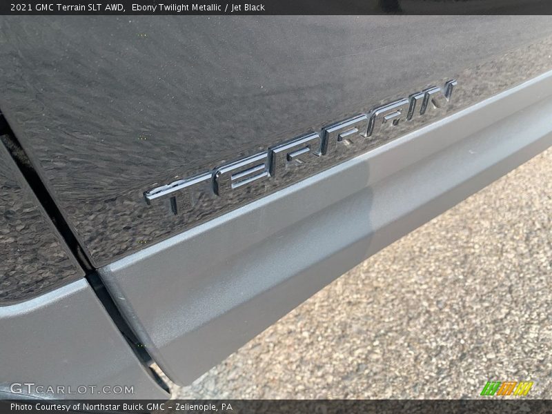 Ebony Twilight Metallic / Jet Black 2021 GMC Terrain SLT AWD