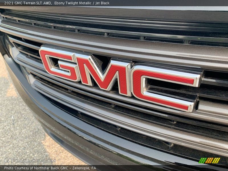 Ebony Twilight Metallic / Jet Black 2021 GMC Terrain SLT AWD