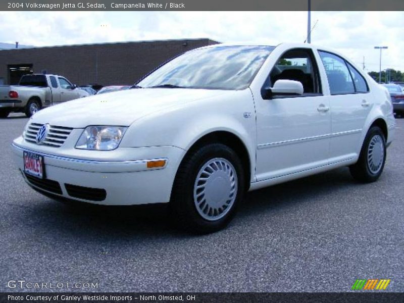 Campanella White / Black 2004 Volkswagen Jetta GL Sedan