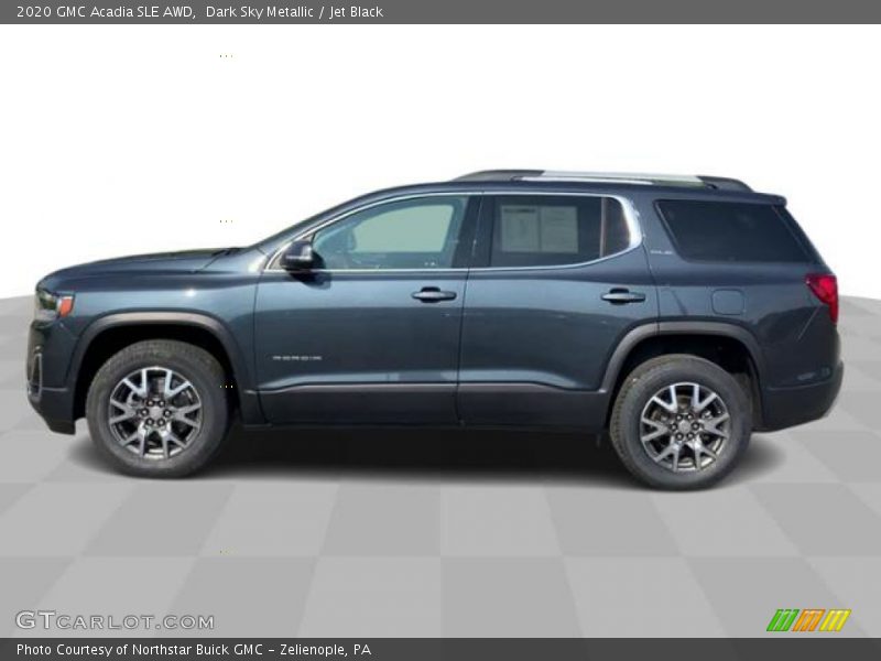 Dark Sky Metallic / Jet Black 2020 GMC Acadia SLE AWD
