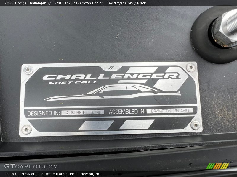  2023 Challenger R/T Scat Pack Shakedown Edition Logo