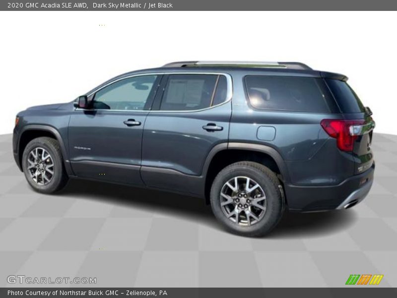 Dark Sky Metallic / Jet Black 2020 GMC Acadia SLE AWD