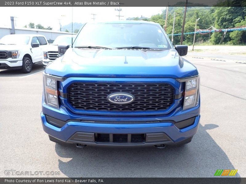 Atlas Blue Metallic / Black 2023 Ford F150 XLT SuperCrew 4x4