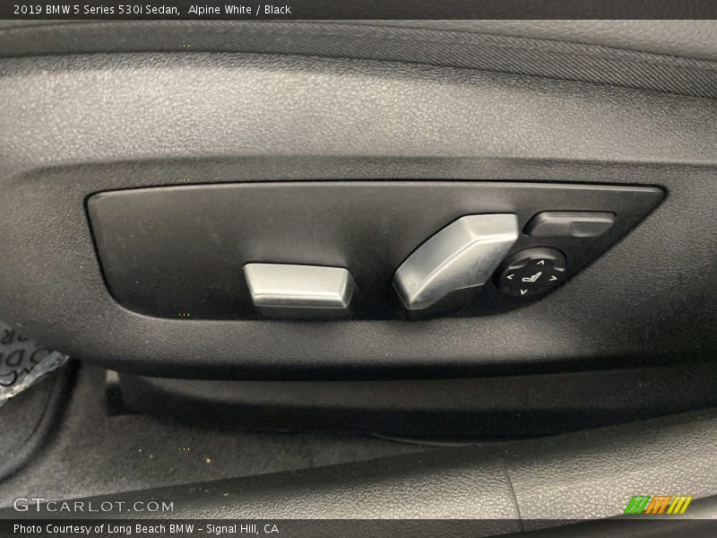 Alpine White / Black 2019 BMW 5 Series 530i Sedan