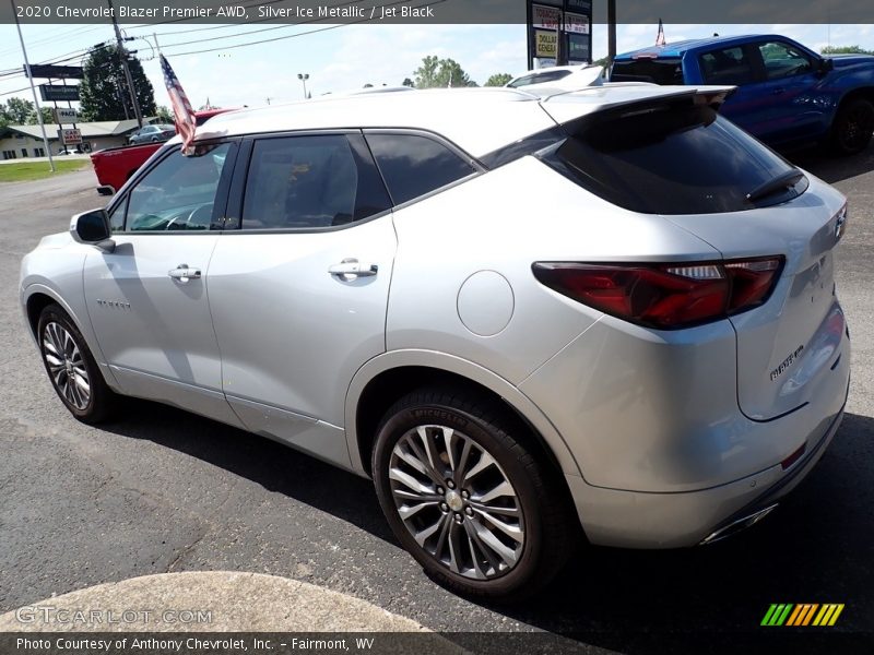 Silver Ice Metallic / Jet Black 2020 Chevrolet Blazer Premier AWD