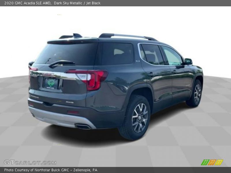 Dark Sky Metallic / Jet Black 2020 GMC Acadia SLE AWD